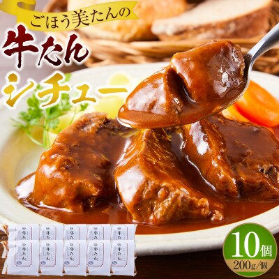 ごほう美たんの牛たんシチュー