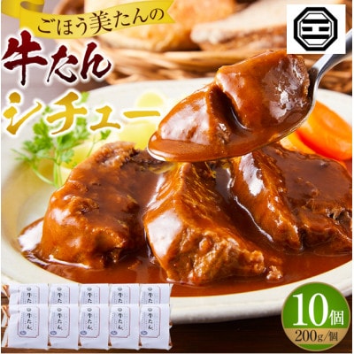ぶつぎりたんちゃん特製 ごほう美たんの牛たんシチュー