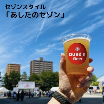 【ふるさと納税】香川県のクラフトビール【Quad K Beer】セゾンとみかんの6本セット 冷蔵配送