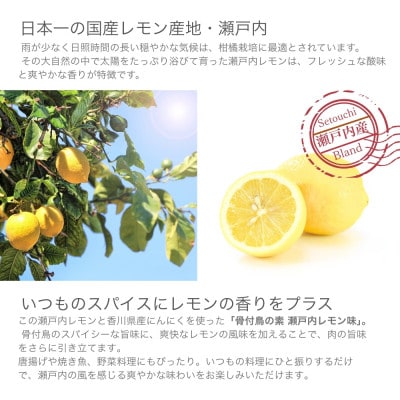骨付鳥の素 瀬戸内レモン風味 3袋セット(香川県ご当地スパイス)