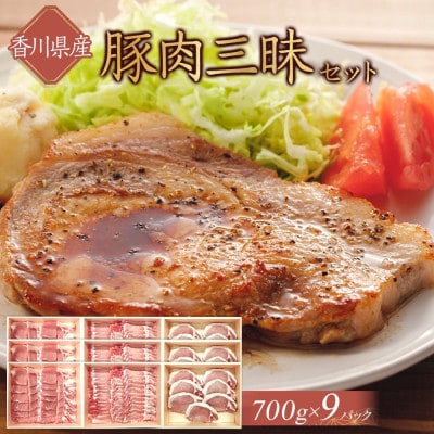 香川県産　豚肉三昧セット6300g