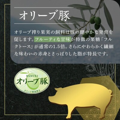 オリーブ豚　ロースブロック　2000g