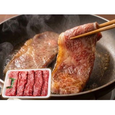 【毎月定期便】厳選黒毛和牛赤身スライス500g全3回