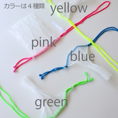 香川県産 プリーツ ポシェット・ヘリンボーン[ブルー1点]　軽やかで上品な透け感のあるサコッシュ