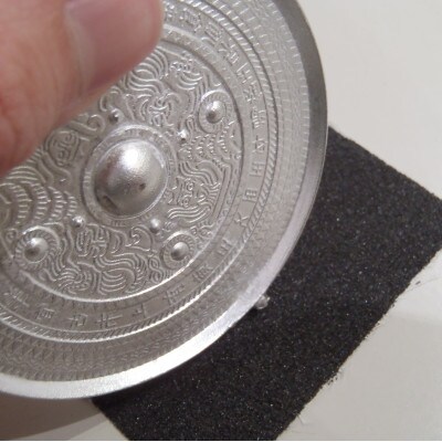 古代遺物の研磨体験キット(三角縁神獣鏡2個セット)