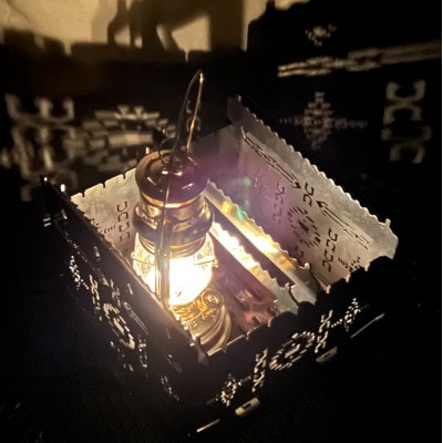 3WAY焚火BOXオルテガ柄スタンダードセット(五徳M×2,S×2付属)