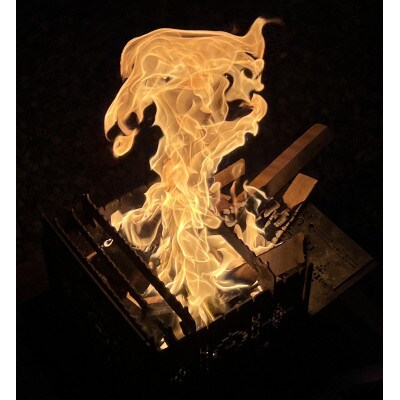 3WAY焚火BOXオルテガ柄スタンダードセット(五徳M×2,S×2付属)