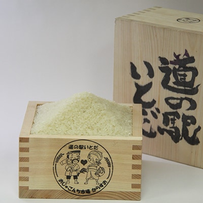 【毎月定期便】いとだ泌泉米(白米 9kg)全6回