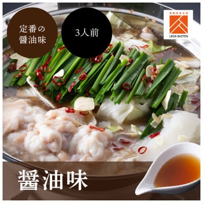 博多もつ鍋食べくらべセット2種(しょうゆ味)【おおやま・上田商店】(糸田町)