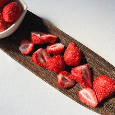 フリーズドライあまおう【円らか&ミディ】 10g×2袋(各1袋)(糸田町)