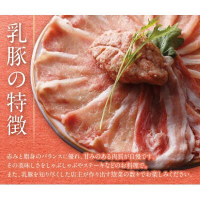 寄附額改定↓↓ 乳豚まんぞくセット(切り落とし・ミンチ計2kg)