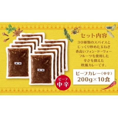 寄附額改定↓↓ みろくのカレー10食セット(中辛10食)