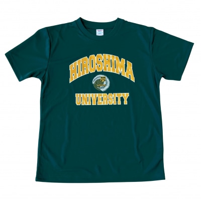 HU(広島大学)オリジナルグッズ　ドライTシャツ　(L)