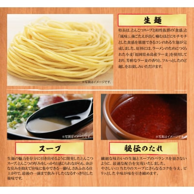 寄附額改定↓↓ 一蘭ラーメン生麺セット(6食入)