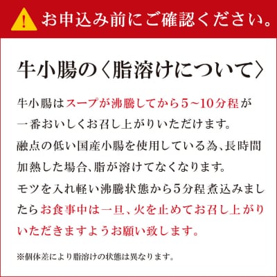 寄附額改定↓↓ 博多若杉 牛もつ鍋(2～3人前)&明太子セット