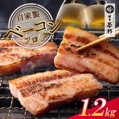 寄附額改定↓↓ 自家製ベーコン400g × 3本