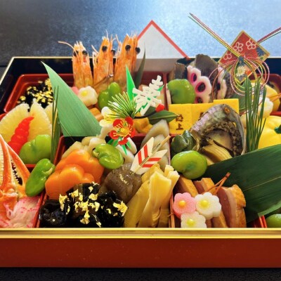 淡路島海上ホテル料理長謹製『生詰め』おせち　◆数量限定和風一段膳(2〜3人前)海　◆12月30日発送
