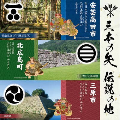 【三矢の訓共通返礼品】毛利三兄弟ふるさとのお米 食べ比べセット[No5895-0757]