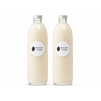 自家製 生あま酒 580ml×2本セット プレーン 米麹 100%使用 甘酒 砂糖不使用 無添加