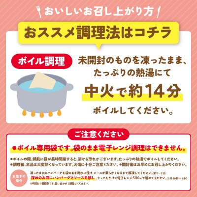 寄附額改定↓↓ 牛肉100%!デミグラスビーフハンバーグ 20個