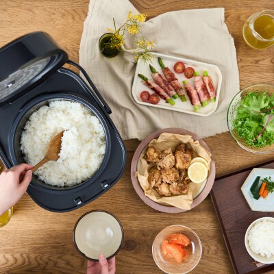 ジャー炊飯器 10合 RC-BMA10-B ブラック