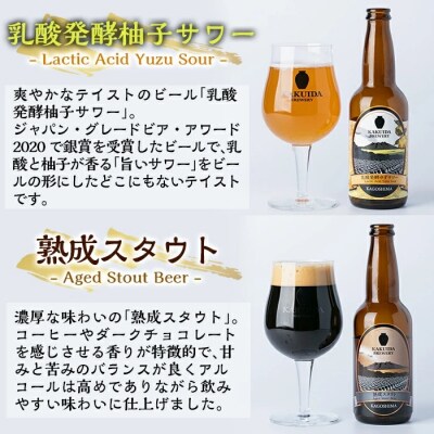  KAKUIDA BREWERY 飲み比べセットC(計6本)【福山黒酢】　A4-006