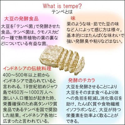 麦ダンス農園の大豆がテンペになりました　1000g*281
