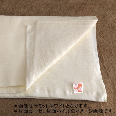 泉州タオル90×150超大判裏ガーゼバスタオル2枚セット(ダークブラウン) 099H3191