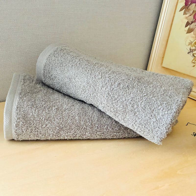 ロングパイルバスタオル2枚セット(スレイトグレー) 泉州タオル 015B572