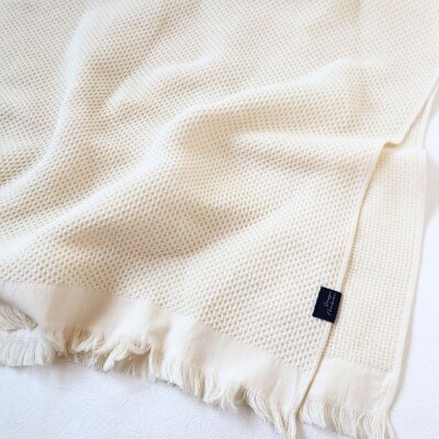 【速乾・軽量】牛乳パックからできたバスタオル2枚(エクリュ)010B1506