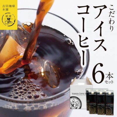 こだわりアイスコーヒー6本セット 099H3859