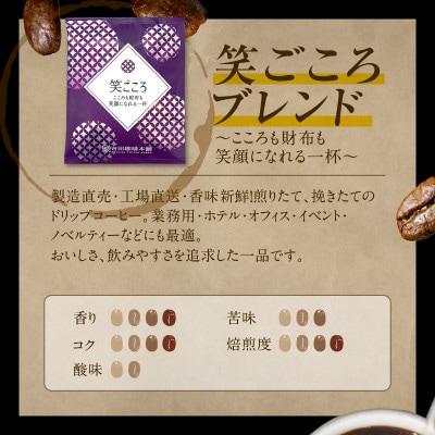 ドリップコーヒー笑ごころブレンド300袋 099H1873