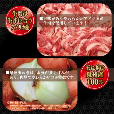 【さとふる限定】牛丼の具 1.2kg 小分け 150g×8パック 簡単調理 010B1453