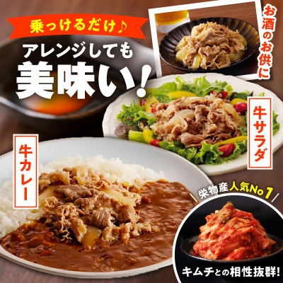 【さとふる限定】牛丼の具 1.2kg 小分け 150g×8パック 簡単調理 010B1453