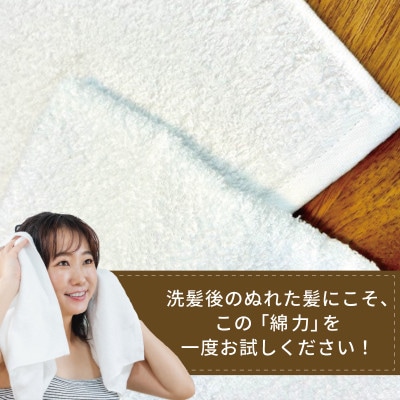 高吸水 フェイスタオル10枚セット これぞ綿力!泉州タオル 010B1372