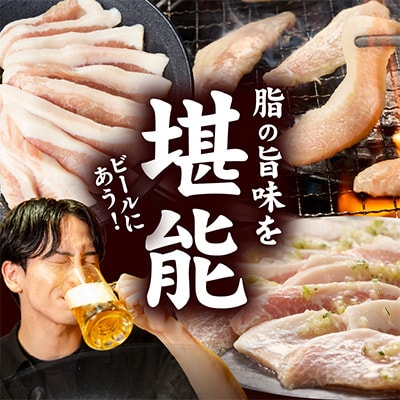 豚トロ 焼肉用 1.2kg 秘伝の塩だれ漬け 小分け 300g×4パック 010B1514