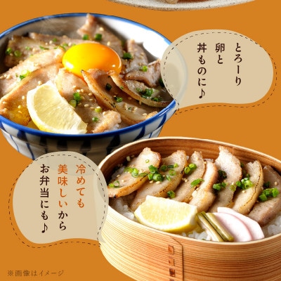 豚トロ 焼肉用 1.2kg 秘伝の塩だれ漬け 小分け 300g×4パック 010B1514