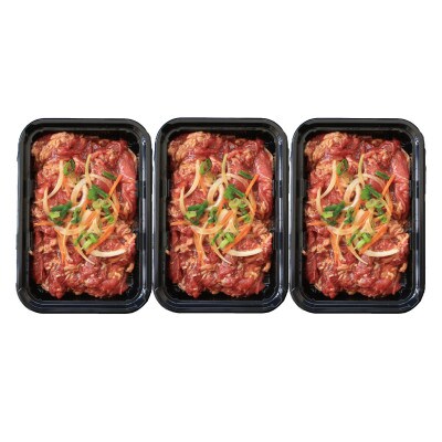 プルコギ風タレ 薄切り牛肩ロース 1.5kg(500g×3)010B951