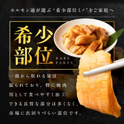 焼肉用 牛ミノ 500g  味付き 250g×2P 小分け ホルモン 010B1854