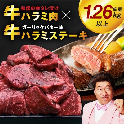 【総量1.26kg以上】ハラミ好きに贈る!ハラミだけの満足焼肉セット 015B561