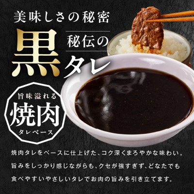 【新登場】極旨黒ダレ 牛ハラミ肉 3kg(300g×10P) 小分け 訳あり  規格外 TVで話題