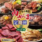 【毎月定期便】アキラ商店 肉三昧 わくわく 総量4.8kg以上 全5回 G1810