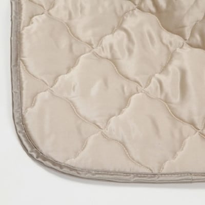 シルク綿サテン敷パット 100cm×205cm 099H857a