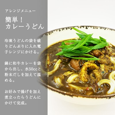 【期間限定】いちよし和牛 黒毛和牛カレー 180g×8個 099H2076