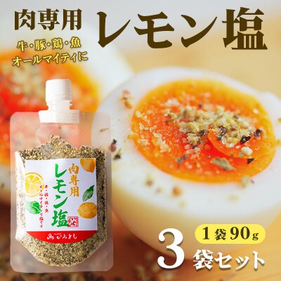 焼き肉専門店 レモン塩 スパイス 90g×3袋 お試し 005A560