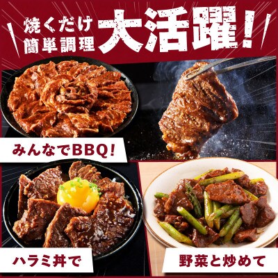 ガツめし牛ハラミ 1.2kg 追いダレ漬け 300g×4 訳アリ