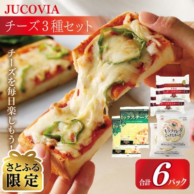 【さとふる限定】JUCOVIA チーズ3種セット×2P ムラカワチーズ 099H2988