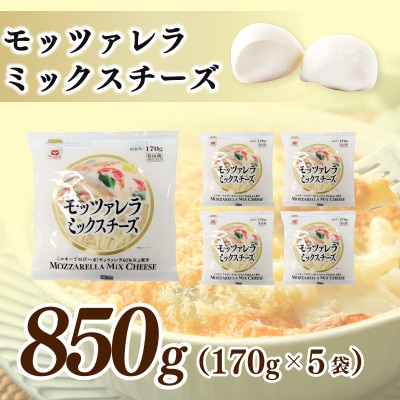 JUCOVIA モッツァレラミックスチーズ 850g 小分け 170g×5P 099H3527