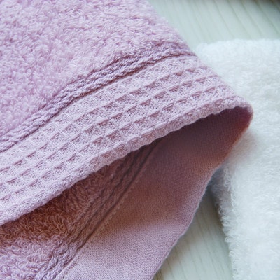 泉州タオル「モアフラン」フェイスタオル 3枚 アッシュブルー 010B1806