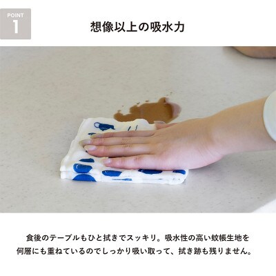 まごころ台ふきん 真しかく 6枚セット ベリーミックス 泉州タオル G3932